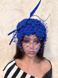 Blue Petal Hat