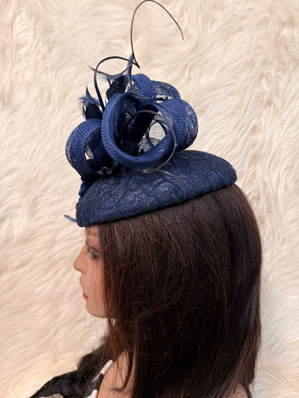 Navy Blue "O" Mold Hats