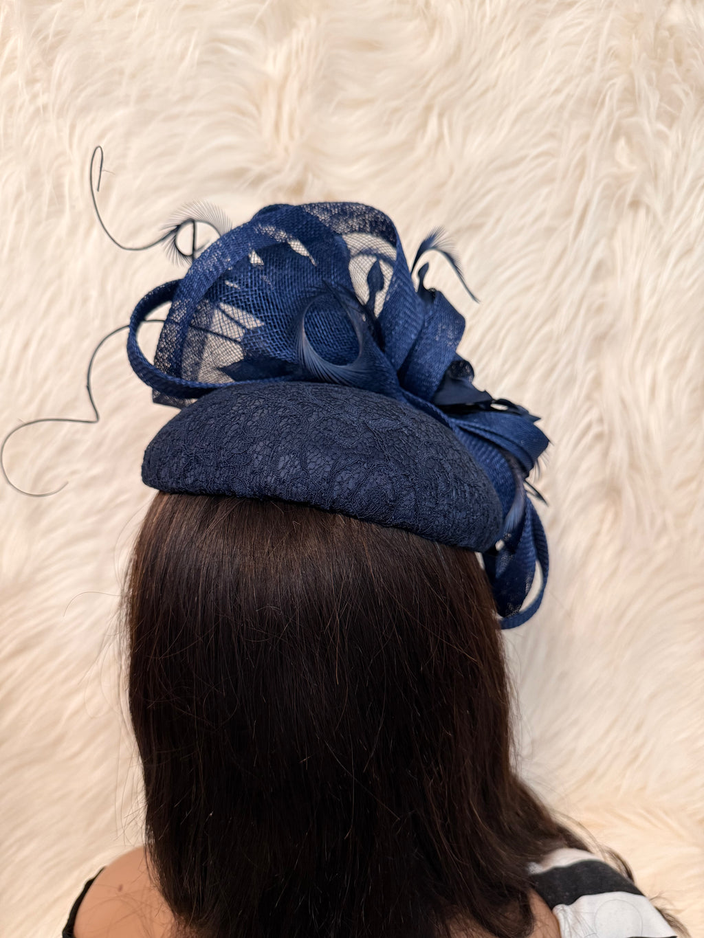 Navy Blue "O" Mold Hats