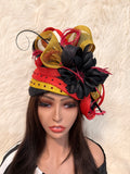 Multi-Colored Layered Hat