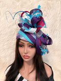 Multi-Colored Layered Hat