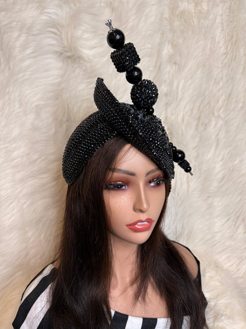 Black Crystal  Hat
