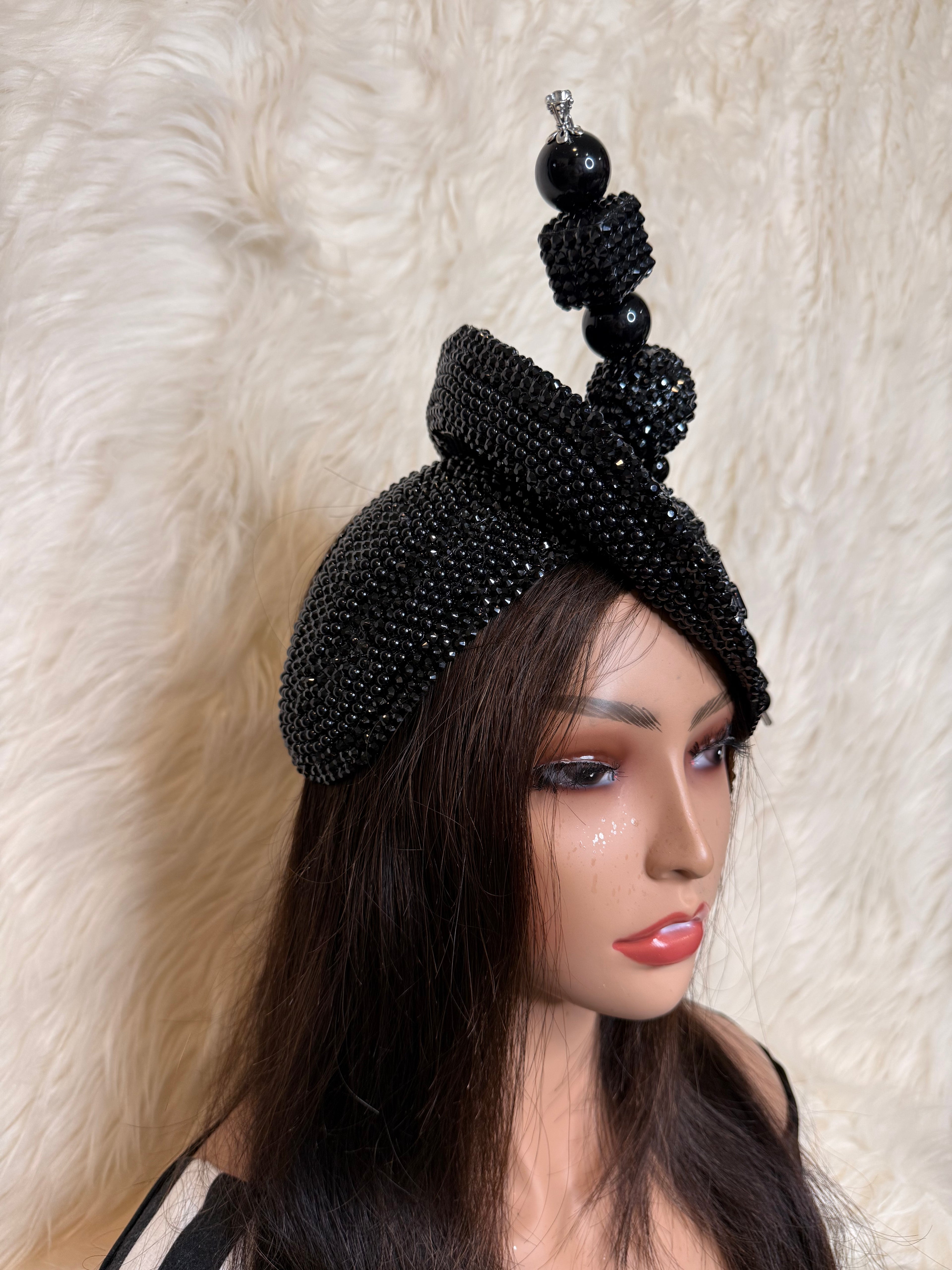 Black Crystal  Hat