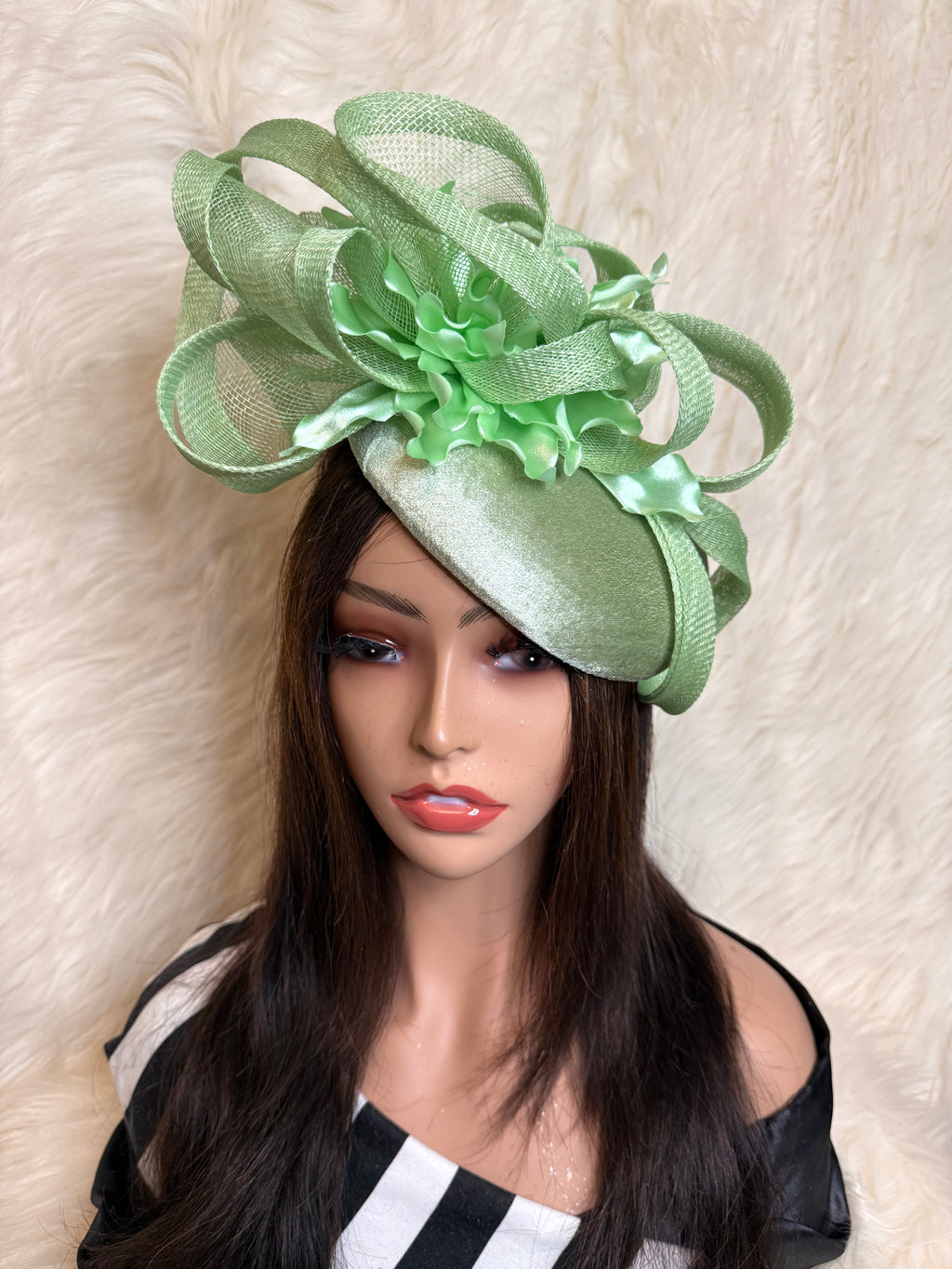 Sage Green "O" Mold Hat