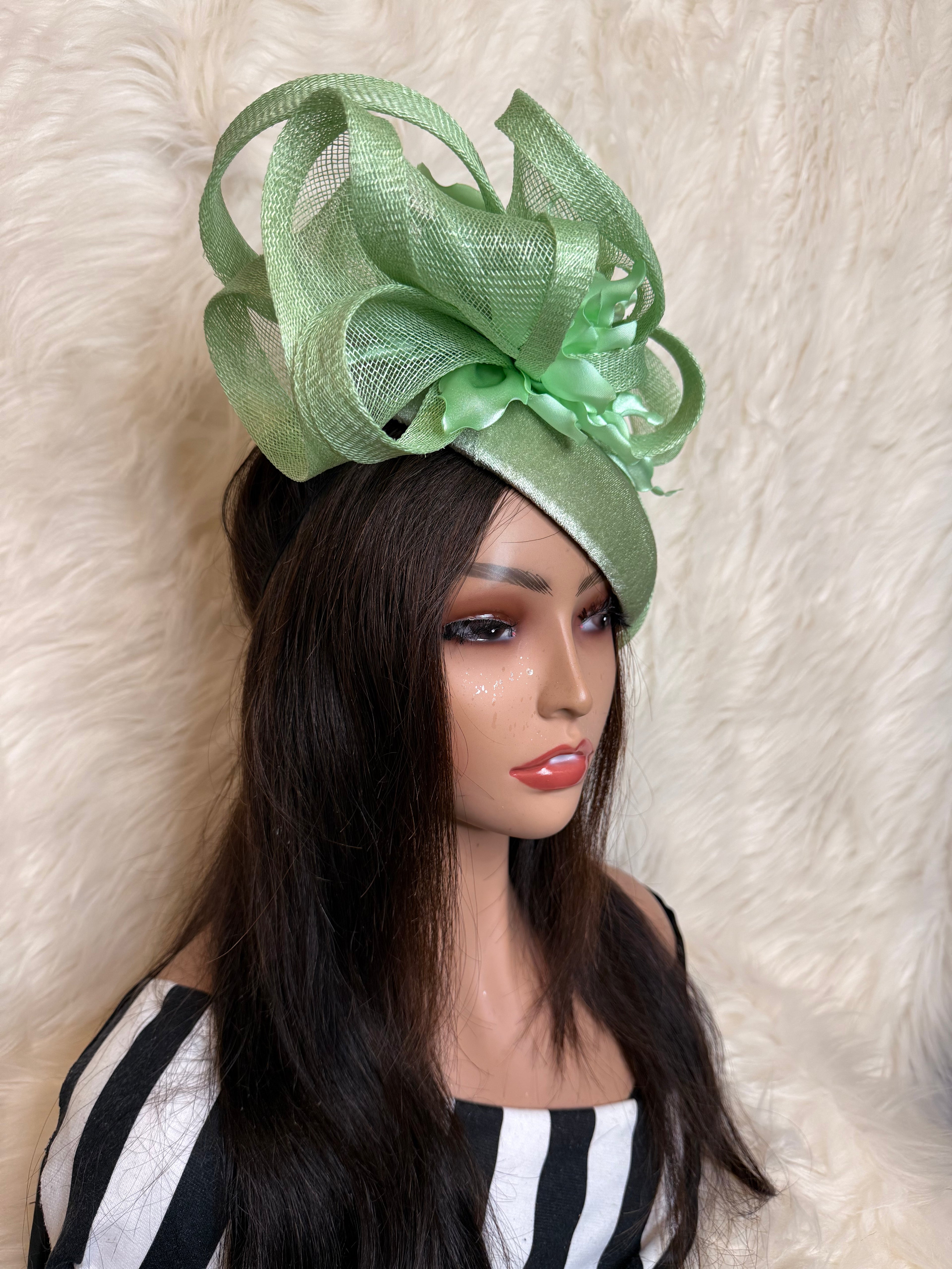 Sage Green "O" Mold Hat