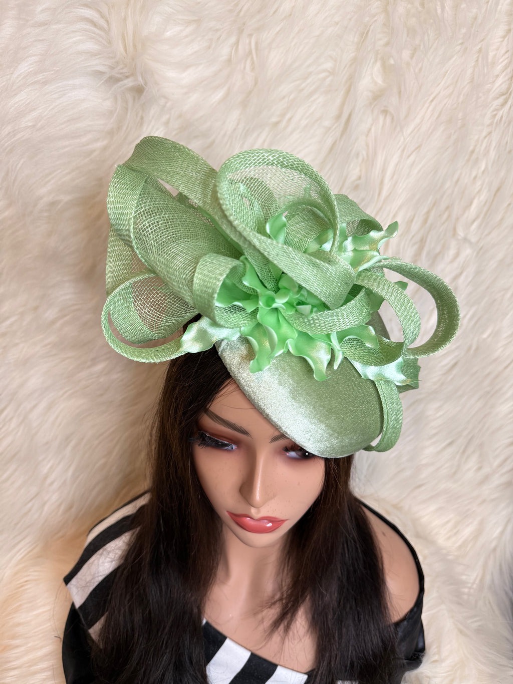 Sage Green "O" Mold Hat
