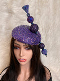 Purple Sequins "O" Mold Hat