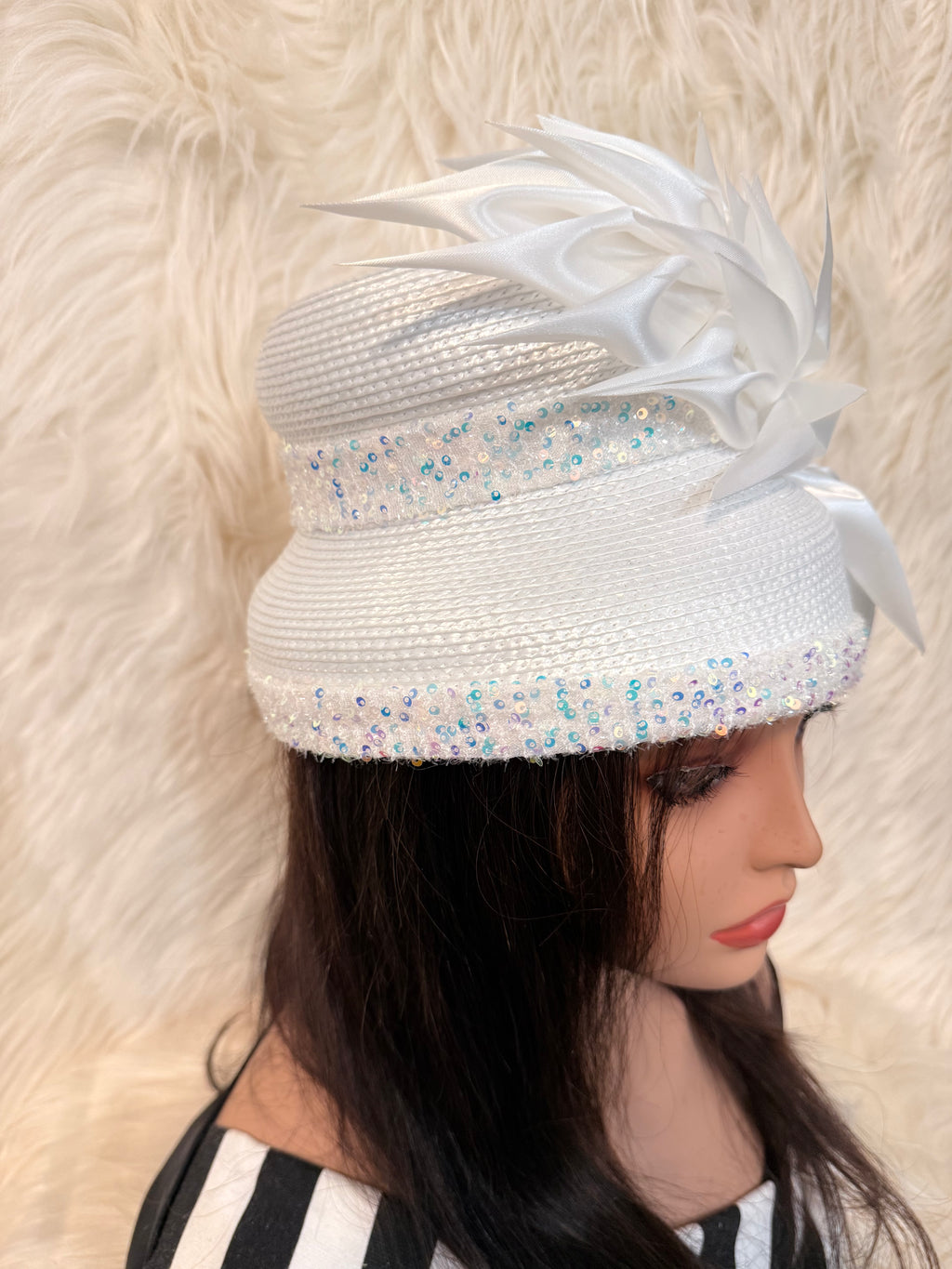White full Hat Head size 23"-24"
