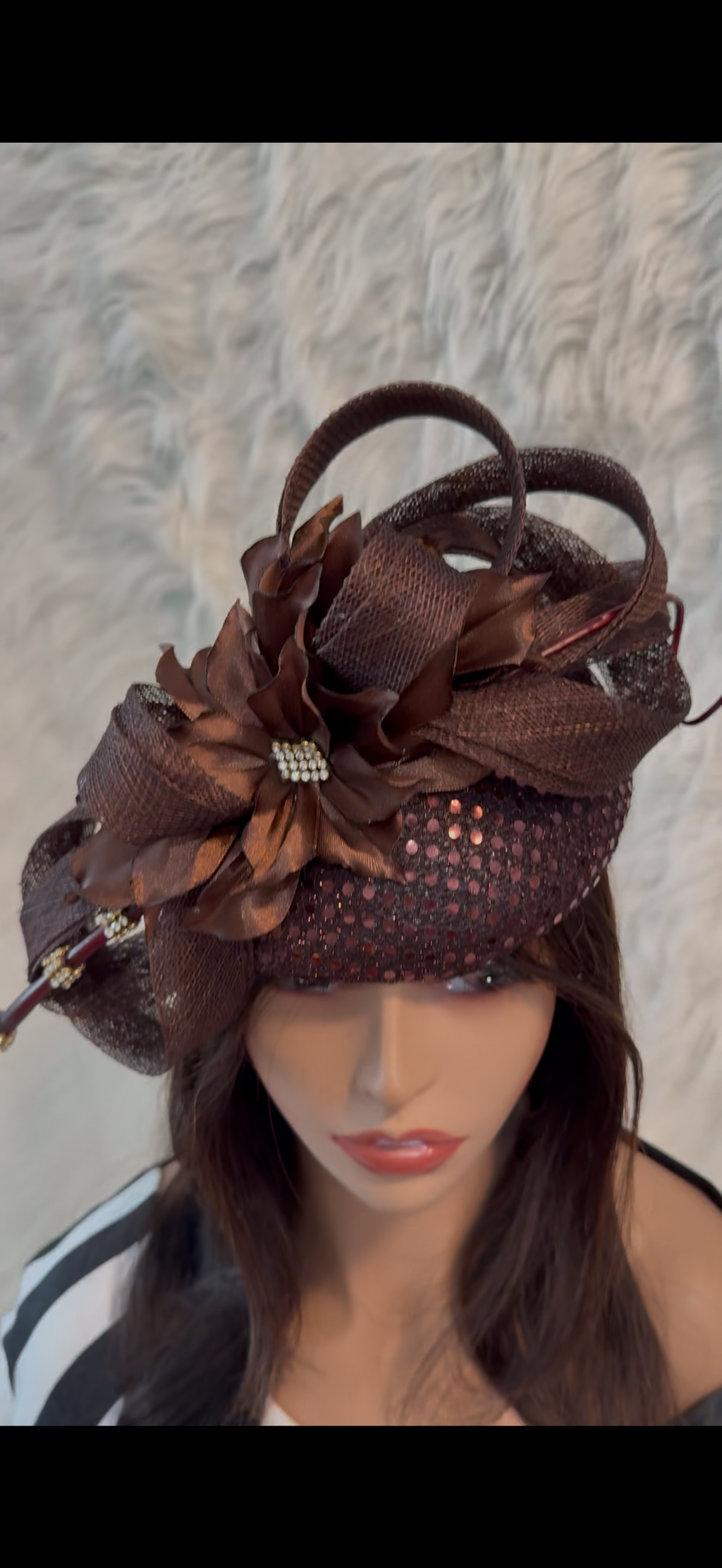 Brown Sequins