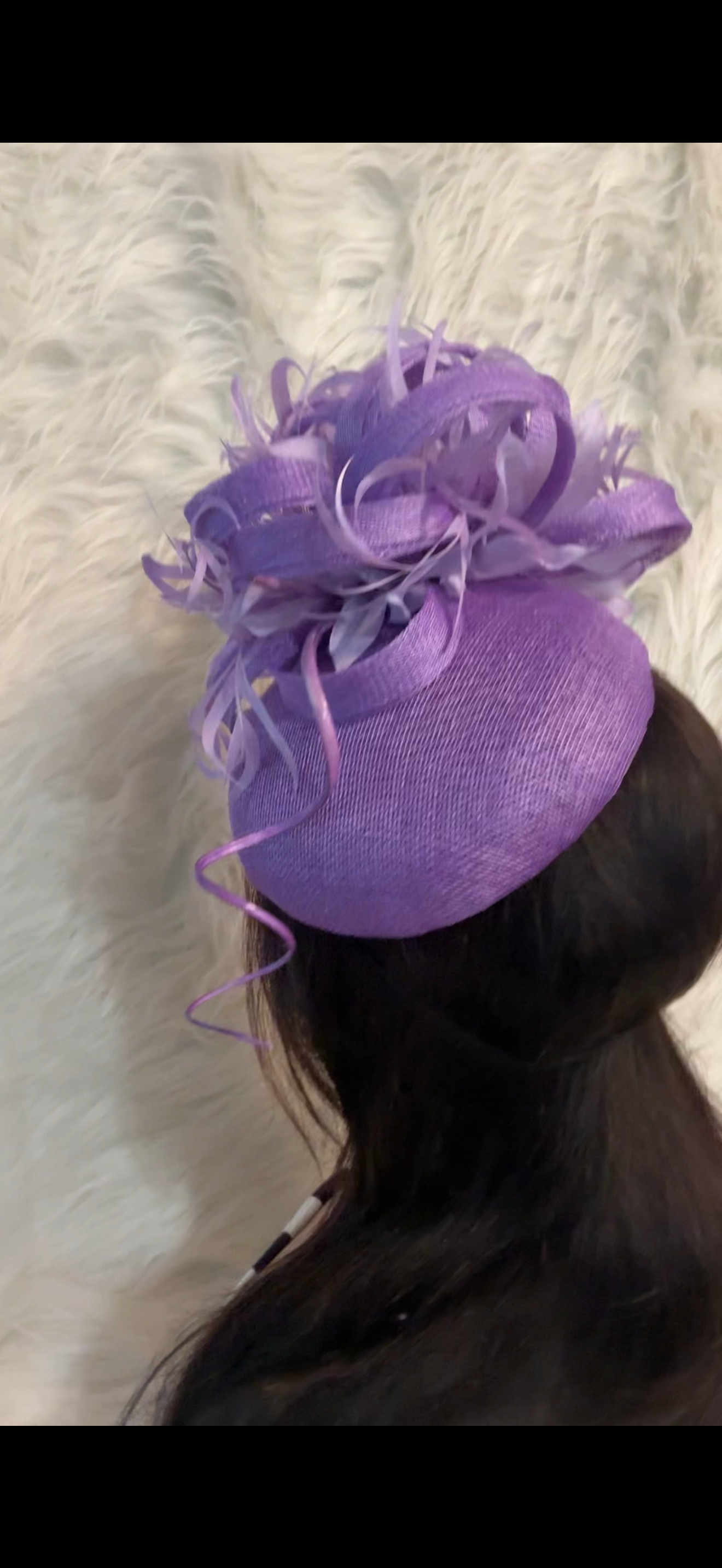 Lavender Fascinator