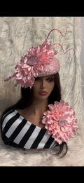 Baby Pink Sequins / W Matching Brooch