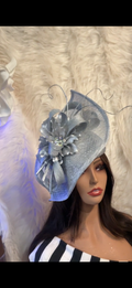 Silver Fascinator