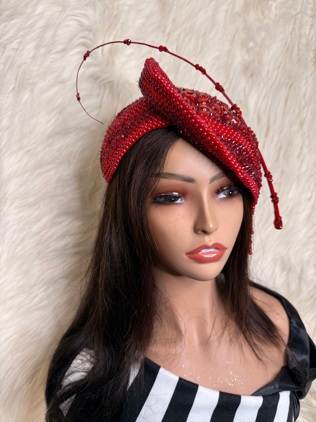 Red Crystal Hat