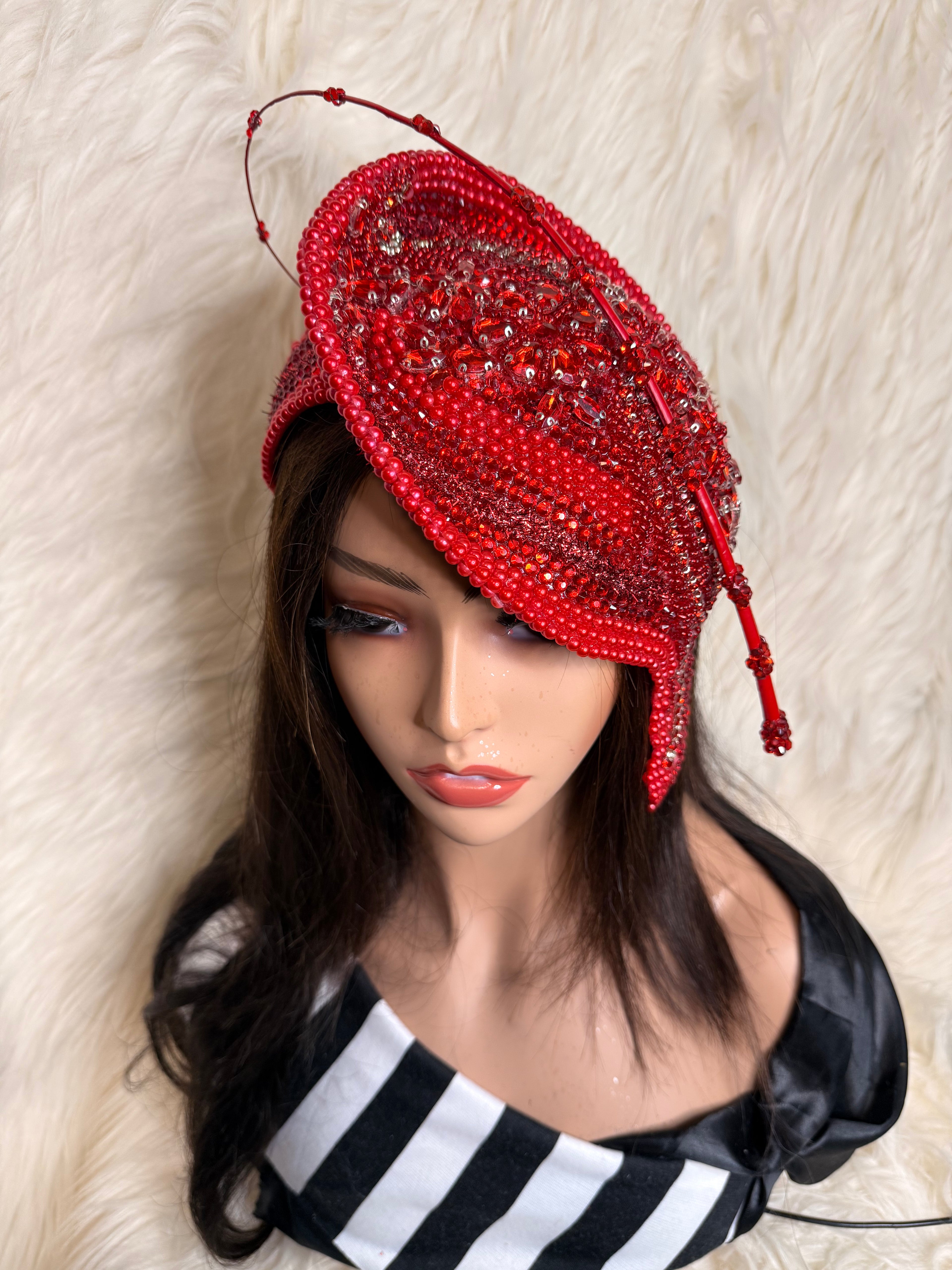 Red Crystal Hat