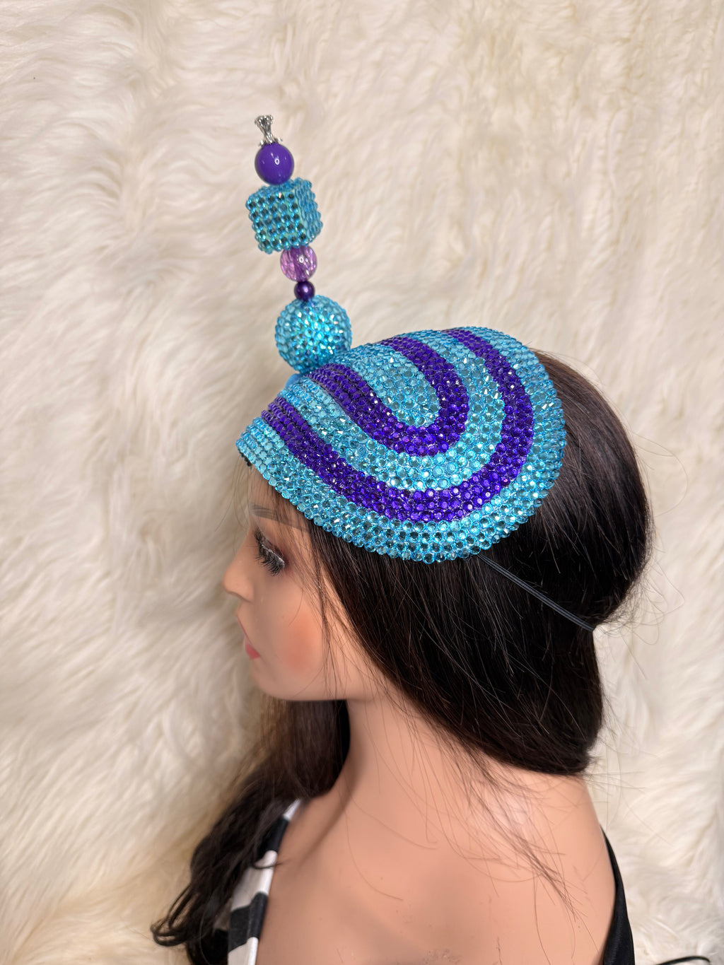 Aqua and Purple